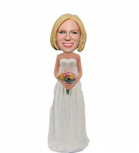Bride personalized bobblehead
