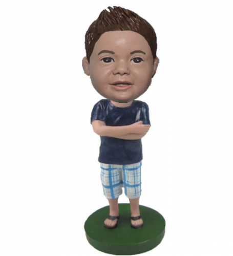 Fully custom Kid Bobblehead