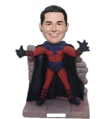 Magneto bobble head doll