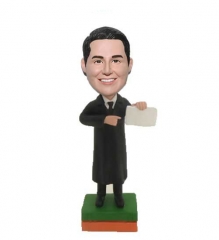 Personalized graduation bobblehead