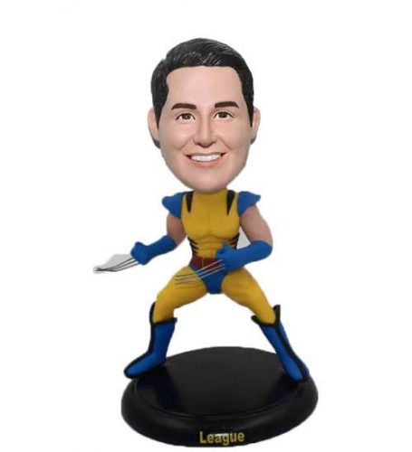 Custom Wolverine bobbleheads