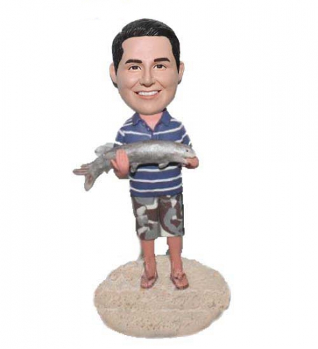 Big catch Bobble Head Doll