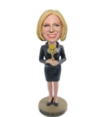 Company party bobblehead doll