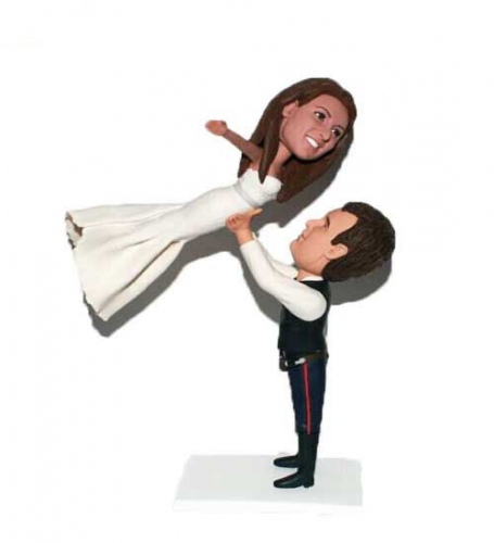 Han solo wedding topper star war bobbleheads