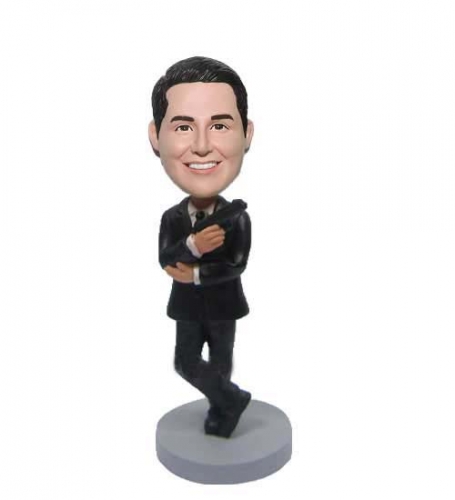 Classical James Bond bobblehead