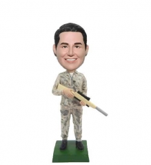 Hunter bobblehead doll