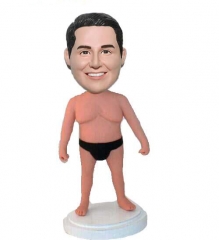 Sumo bobble head doll