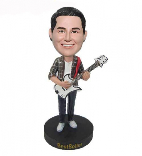 Guitar bobblehead of yourself
