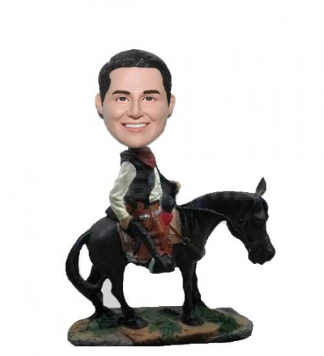 Cowboy bobbleheads