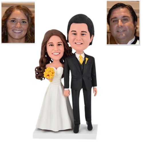 Custom Wedding bobbleheads