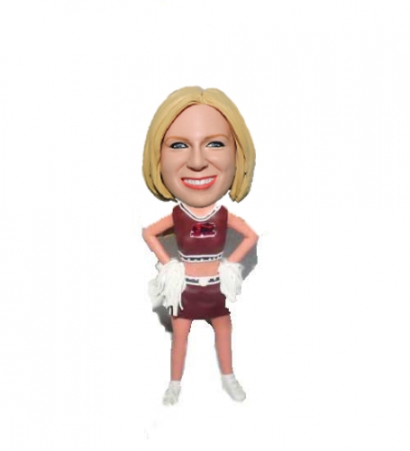 Customized Bobblehead Cheerleader