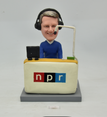 Personalized Bobblehead for Radio Host