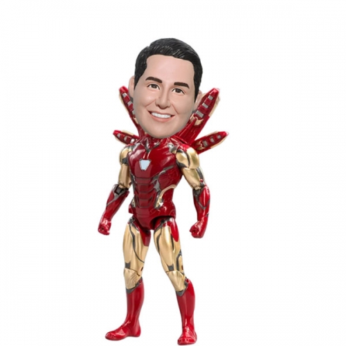 Ironman action figure with your face