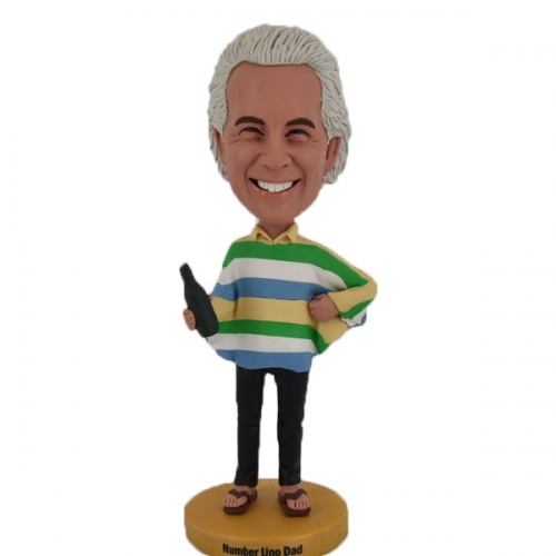 Personalized bobblehead in Mexican Costume
