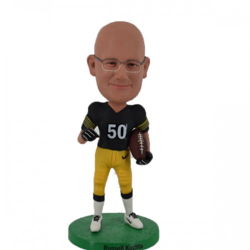 Custom football Bobblehead Pittsburgh Steelers