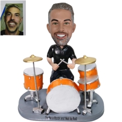 Personalized Drummer Bobble Head Band