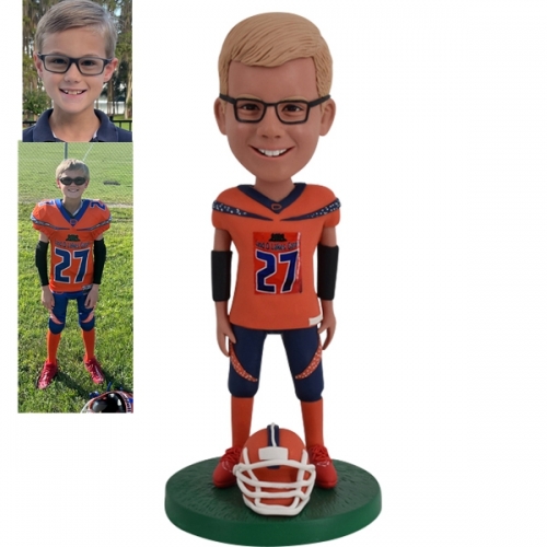 Football Bobblehead for kid Orange Gators