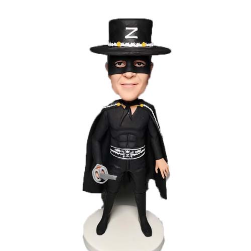 Personalized Zorro Bobblehead