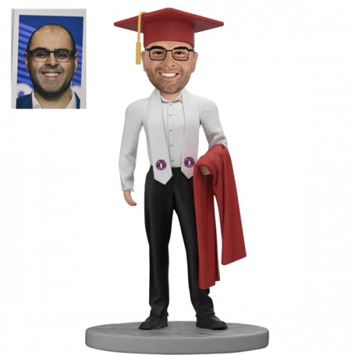 Graduate Bobblehead 2024 from photo