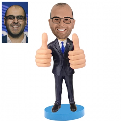 Bobbleheads Custom with thumbs up