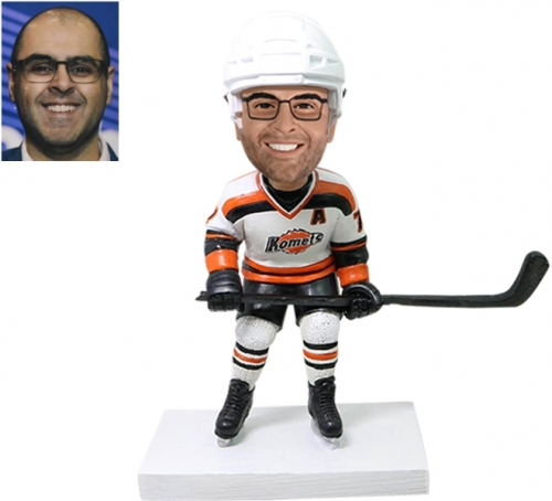 Custom Hockey Bobblehead Fort Wayne Komets doll