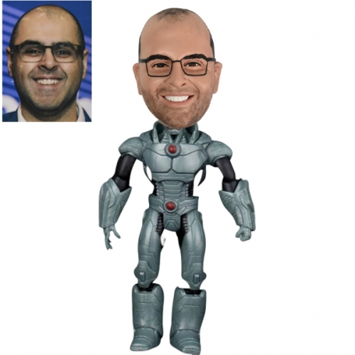 Victor Stone Bobblehead action figure looks like you