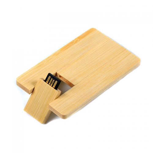 Wooden card USB stick LOGO laser printing USB Flash Drive 2.0 3.0