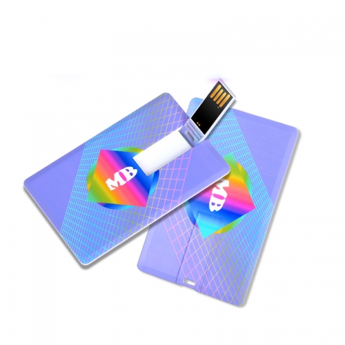 Thin Card-type USB Flash Drive Custom Logo Color Printing Waterproof Business Card USB 3.0 2.0 Flash Drive