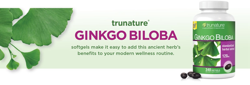 Trunature Ginkgo Biloba Softgels