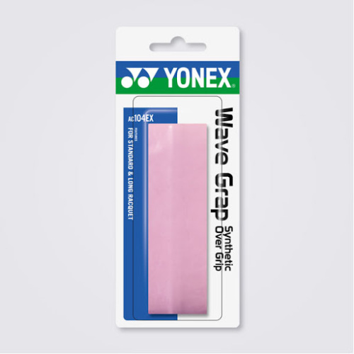 YONEX Wave Grip (AC104EX)-French Pink Single Package
