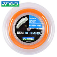 YONEX STRING BG66Ultimax Orange (200m Coil)