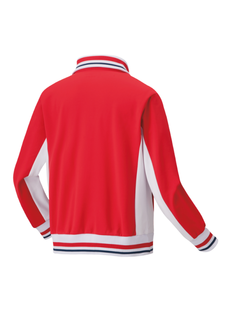 YONEX 75TH Practice Warm-Up Jacket 50106AEX-Ruby Red