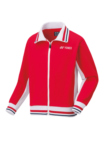 YONEX 75TH Practice Warm-Up Jacket 50106AEX-Ruby Red