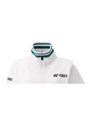 YONEX 75TH Elite Women's Warm-Up Jacket 57064AEX-White Color Delivery Free