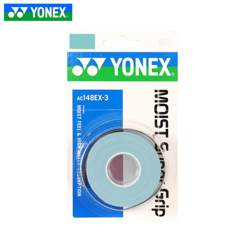 YONEX Moist Super Grip (3wraps) (AC148-3EX)-Water Green