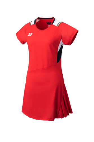 YONEX 2022 2nd Half China National Team Womens Dress (with Inner Shorts) 20686-RubyRed