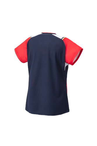 YONEX China National Team Womens Crew Neck Shirt 20685EX-RubyRed