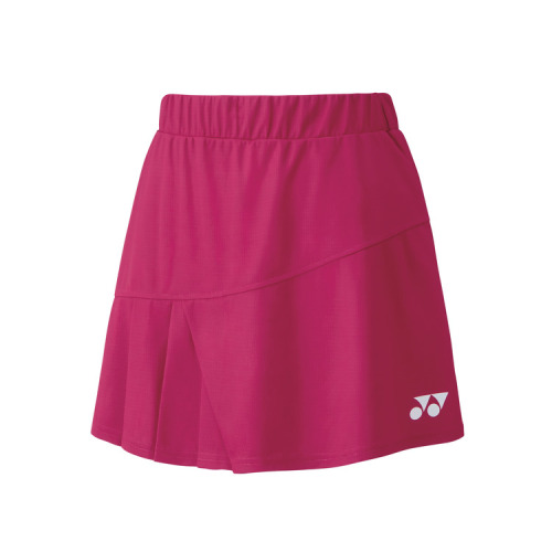 YONEX 2023 WOMEN’S SKIRT 26101EX REDDISH ROSE(No inner shorts inside)