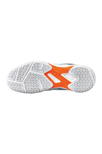 YONEX POWER CUSHION 65X3 Men/Women Unisex White / Orange Color Delivery Free