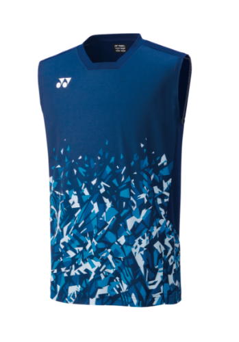 YONEX 2023 Badminton Mens Sleeveless Top Japan National 10552EX-Midnight