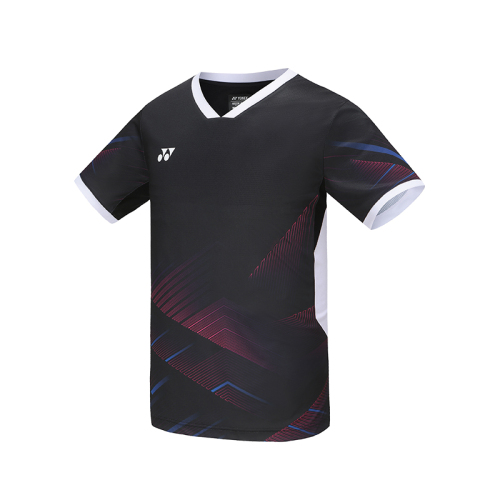 YONEX 2023 China National Team Mens CrewNeck Shirt 10590EX-Black Color