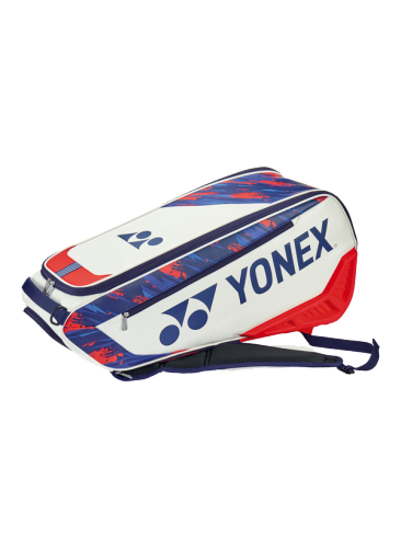 YONEX 2024 EXPERT RACQUET BAG BA02326EX White / Red  Color Delivery Free