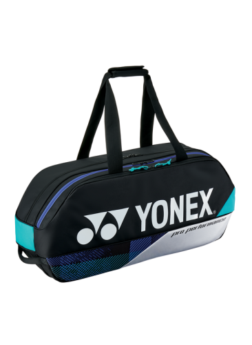 YONEX 2024 PRO TOURNAMENT BAG (6PCS) Black / Silver color BA92431WEX
