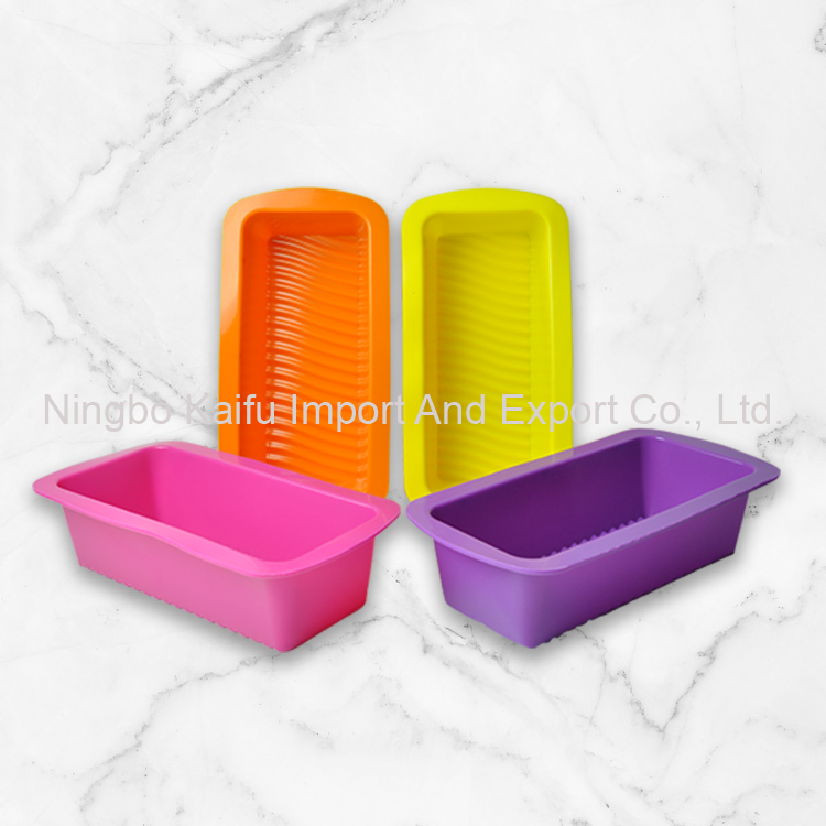 Silicone Bread Loaf Cake Mold Non Stick Bakeware Baking Pan Oven Rectangle Mould