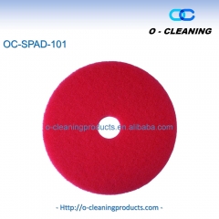 Heavy Duty 17Inch Polyester Round Low-Speed Buffer & Burnish Floor Pad,Heavy-Duty Scrubbing Floor Polishing Pad