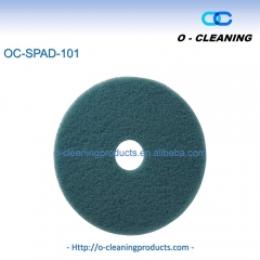 Heavy Duty 17Inch Polyester Round Low-Speed Buffer & Burnish Floor Pad,Heavy-Duty Scrubbing Floor Polishing Pad