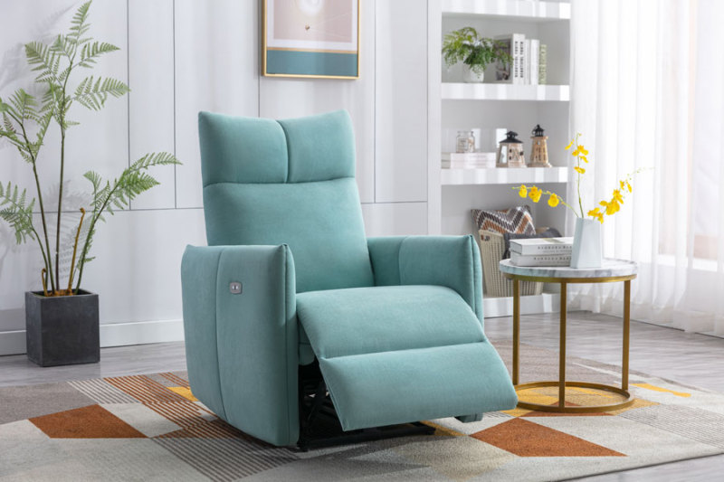 Green Power Recliner Chair  Recliners Upgraded  with USB Charge Port for Living Room Bedroom