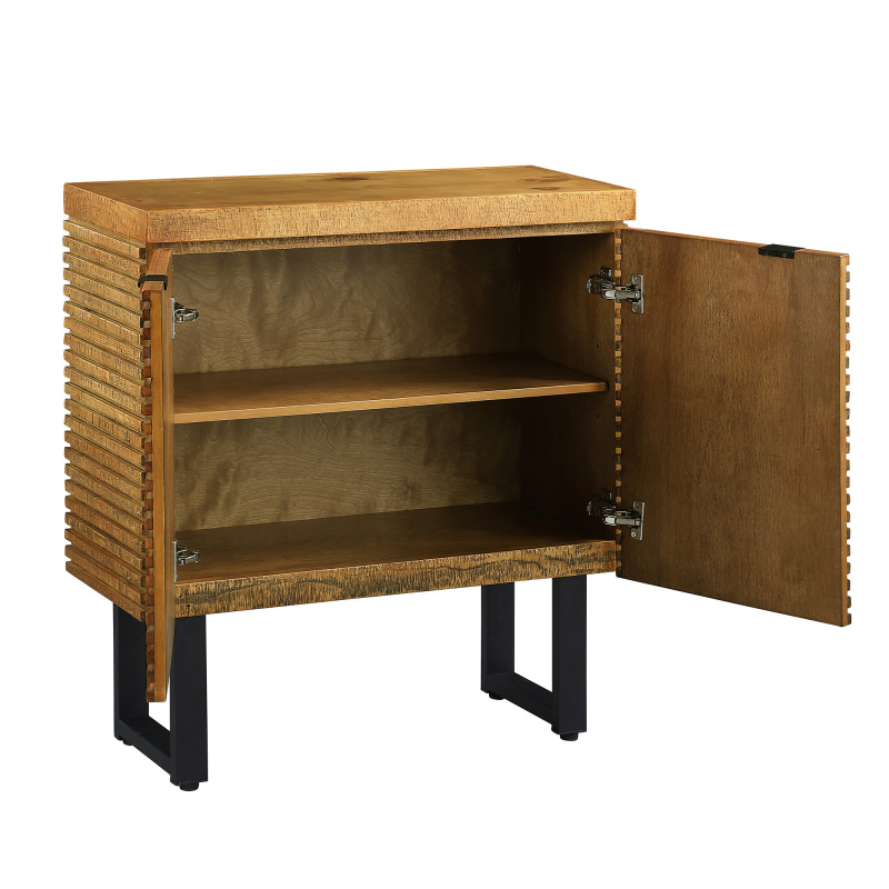 Farati Rustic Vintage Retro Sideboard Buffet Cabinet with Storage, Adjustable Shelvesfor Dining Room, Living Room