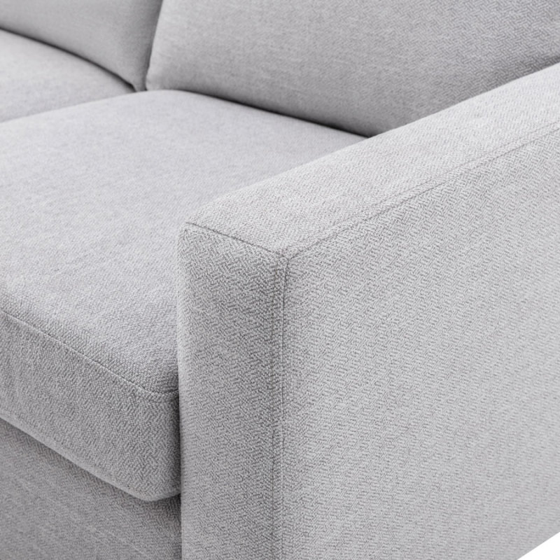 Linen Modular Sofa Combine as you like - Light Gray