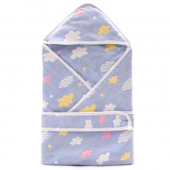 Newborn Muslin Swaddle Wraps Baby Cotton Blanket